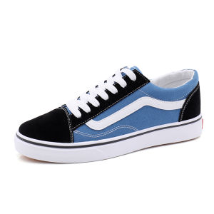 Vans old Skool น้ําเงิน Navy สุดคลาสสิค วัยรุ่นฮิต พร้อมอุปกรณืของแถมเพียบ พิเศษส่งฟรี ไวสุด