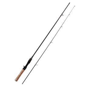 1.68/1.8M Ultra Light Fishing Rod Carbon Fiber Solid Wood Handle Gun Handle Straight Handle Fishing Tool