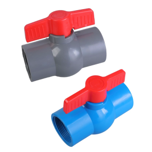 Practical Manual PVC Round Valves Right Turn Designs for Easy Operations 47mm Diameter for High Flows Pipelines