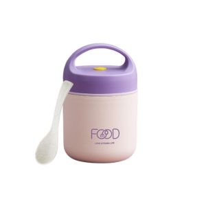 ZYJC SHOP Di động 1 cái Nhiệt Chân không Cách nhiệt Tái sử dụng Thực phẩm Ấm Hơn Hộp cơm trưa Bình giữ nhiệt Ăn trưa Túi