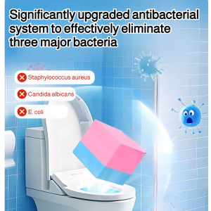 🚽Toilet cleaner Magic Cube Blue Bubble Toilet Cleaner Blocks Fragrance Toilet Cleaner Deodorizing Toilet Cleaner Descaling Toilet Cleaner大魔方香氛除臭马桶洁厕块