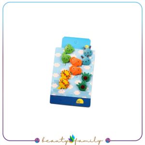 BF-C1182 Garpu Bento Isi 10pcs Tusukan Bento Buah Kue Karakter Animal Dekorasi Bekal Food Pick Lucu