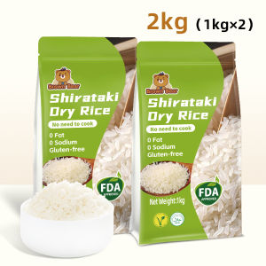 3kg shirataki rice wholesale shirataki dried rice low carb shiritaki dried rice No-cook rice 0 fat sugar-free