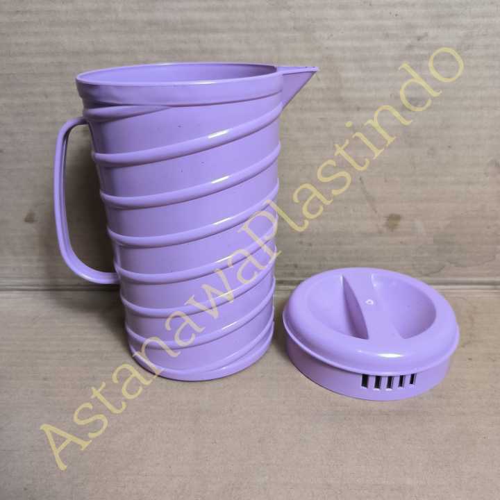 Teko%20air%20plastik%20teko%20minuman%20motif%20ulir%20eskan%20ulir%201,9%20liter%20jug%20pitcher%20plastic%20-%20Image%204