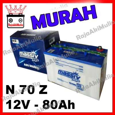 ACCU/AKI MOBIL BASAH MASSIV XP N70Z 12V 80AH 75D31R