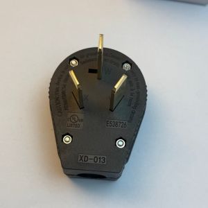 50A 250V NEMA 10-50P US Standard 3-Pin Industrial Plug Electric Plug for Stove Range Oven Cooker