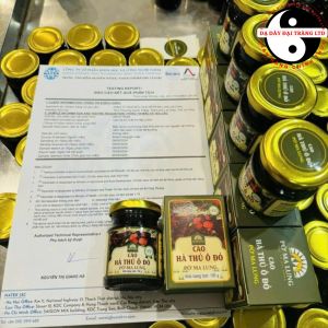 Cao hà thủ ô đỏ gia truyền Pờ Ma Lung nấu thủ công kết hợp đẳng sâm sâm đương quy kỷ tử đỏ hoàng tinh mè đen