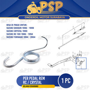 Per Pedal Rem RC - Pir Peer Injakan Injekan Pijakan Tuas Rem Belakang Suzuki Shogun Crystal Tornado
