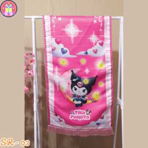 Sajadah Anak Gratis Custom Nama Desain Karakter Lucu Sejadah Premium Lapis Busa Anti Slip Kado Souvenir Ulang Tahun