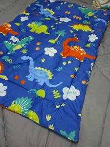 ที่นอนอนุบาลขนาด 80*110 ไปโรงเรียนได้ มีสายสะพายในตัวฟรีหมอนหนุน