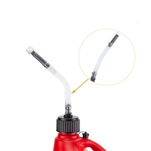 5 Gallon VP Racing Fuel Filler Hose with Hose Bender Oil Tube Fuel Hose For LC2 Jugs Scribner Fuel Jugs