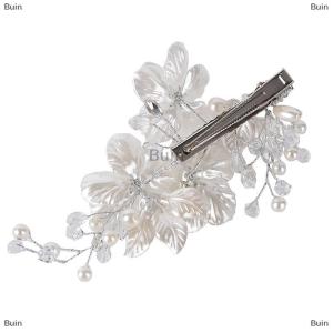 [COD] Buin Bridal Flower Hair Clip Hair Jewelry Wedding Hair Accessory Luxury