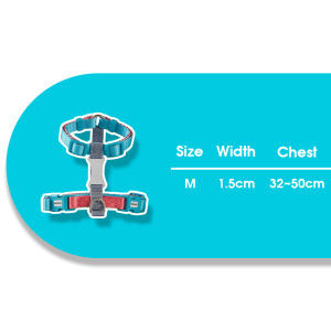 UNMIXED Lightweight Pet Harness Adjustable Cat Harness Comfortable Soft with Quick Release Buckle Dog Body Harness for Puppy Cat