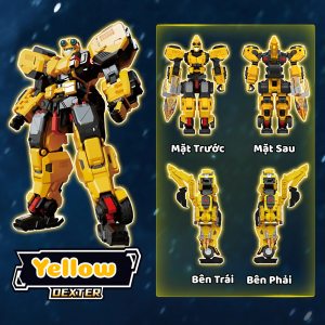 Đồ Chơi Robot Biến Hình Metal Cardbot - Mô Hình Lắp Ráp Biến Hình Thành Xe Chiến Đấu Cho Bé