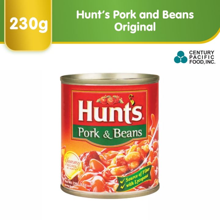 Hunt's Pork and Beans Original 230g Lazada PH