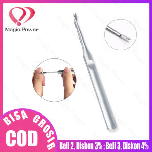 Manicure cuticle fork kutikula remover kulit lidah ular pedicure stainless steel