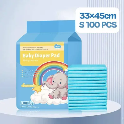 Aoduoyaya 50/100 Pcs Baby Diaper Pad Pee Disposable Stain-Proof Newborn Mattress Waterproof Breathable