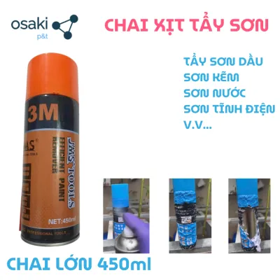 Chai Xịt Tẩy Sơn Dung Dịch Tẩy Sơn Mạnh Mẽ Tẩy Rỉ Sét Tẩy Keo Paint Remover Sticker Remover NT500 Notokyo - 400ml