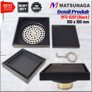 Matsunaga Floor Drain Strainer Saringan Got Kamar Mandi Kuningan MFD 8201