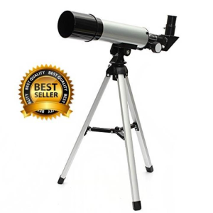 กล้อง ดูดาว รุ่นเล็ก 360x50 โทรทรรศน์ ดาราศาสตร์ ตา ขนาด 60x32 ความละเอียด สูง