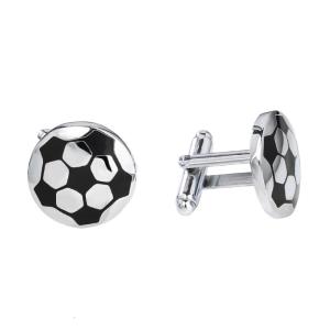 Gói của 2 Brass Khuy măng sét cho nam thanh lịch thiết kế khóa an toàn đóng cửa Phụ kiện thời trang Hộp quà tặng bao gồm