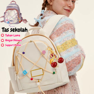 Tas sekolah Kecil Serbaguna Untuk Anak Perempuan Ransel Siswa Sekolah Dasar Kecil Dan Berwarna-warni Tamasya Musim Semi Ransel Ringan Dan Kompak