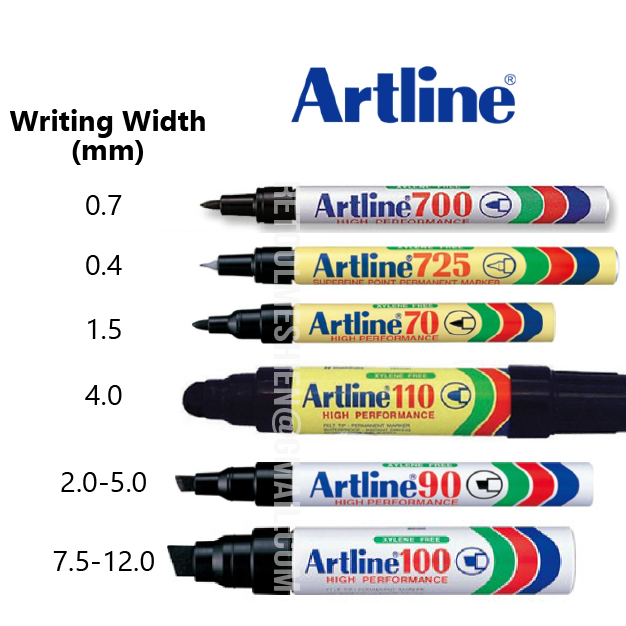 Artline 110 Giant Permanent Marker Pen 4.0mm