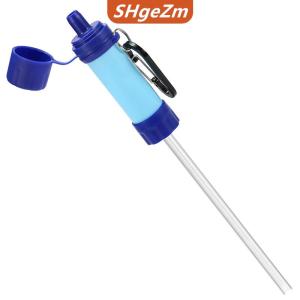 [COD] SHgeZm Ngoài Trời Uống Lọc Nước Lọc Khẩn Cấp Cuộc Sống Di Động Survival Rơm Nước Lọc Du Lịch Cắm Trại Nguồn Cung Cấp