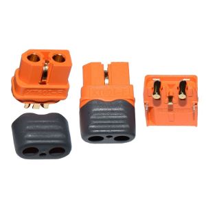 MODERNLUX with Signal Pin XT60I-F XT60I-PW 2+1 Plug Accessories Model Parts 2+1 Connector Signal Pin Plug Brass Aviation Plug RC Lipo Battery Charger