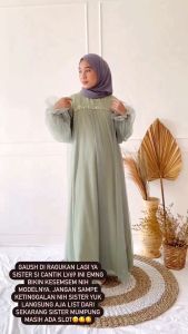 GAMIS DRESS CRYSTAL TILE CANTIK JF69 PREMIUM TERMURAH