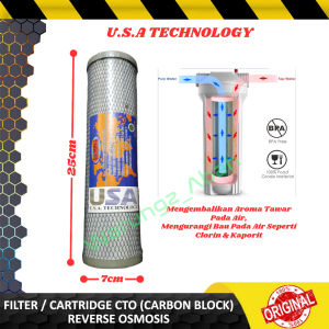 WATER PURIFIER CTO CARTRIDGE KARTRIDGE KARTRID CATRIDGE FILTER SEDIMEN SARINGAN AIR ACTIVATED CARBON KARBON BLOCK BLOK CTO AKTIF REVERSE OSMOSIS 10" 10 INCH PENJERNIH PENGHILANG PENYARING BAU KOTORAN AIR MINUM MINERAL RO