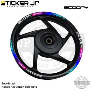 Stiker Velg Princut Beat Vario Adv 150 Genio - Sticker Velg All Motor Honda Matic Scoopy SJP