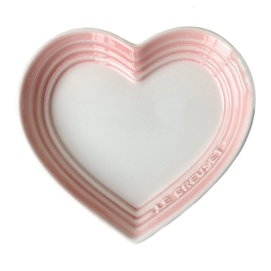 Heart Shape Small Ceramic Dish With Gradient Appetizer Plate Perfect For Appetizer Presentation And Home Decors