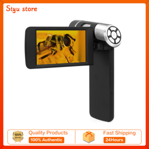 Andonstar AD203 กล้องจุลทรรศน์อิเล็กตรอนแบบใช้มือถือแบบพกพาแว่นขยายดิจิตอลตรวจสอบการเชื่อมการตรวจสอบ PCB