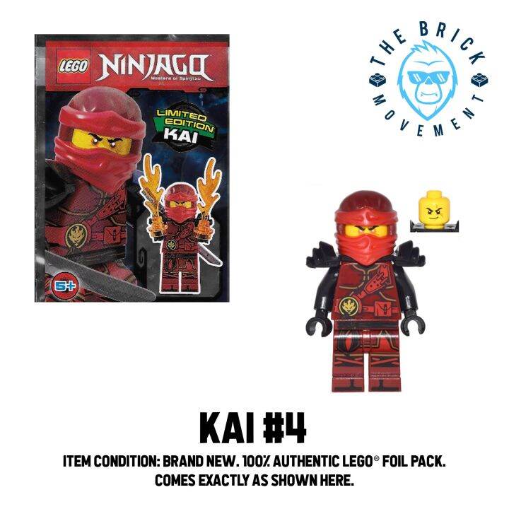 Lego ninjago 2025 foil packs