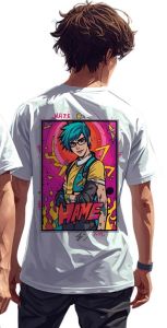 WHITE T-Shirt for SUBLIMATION - we print your design