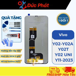 Màn Hình THAY THẾ Vivo Y02 / Y02A / Y02T / Y02 UNI / Y11-2023 (Tặng kèm keo dán và bộ sửa)