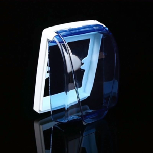 Household Wall Outlet Waterproof Dust Cover Switches Outlet Protective Box Clear Bathroom Electrical Outlet Cover