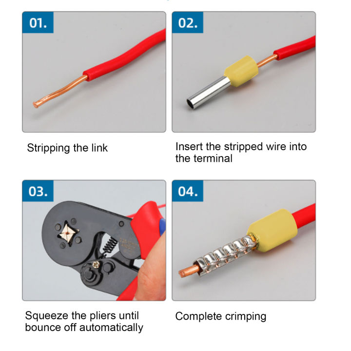 Cách điện ferrules thiết bị đầu cuối Pin Đầu dây nối ngăn chặn ăn mòn ...