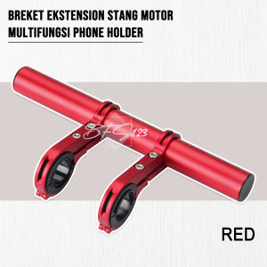 Breket Ekstension Stang Motor Multifungsi Phone Holder Aluminium Aloy