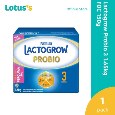Lactogrow Probio 3 1.65kg BIB FOC 150g