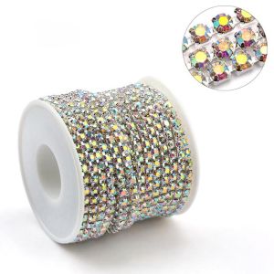 10M Rantai Gelang Meteran Kristal Rantai Aksesoris Meteran Rantai Kalung Meteran Bahan Gelang Dan Kalung Diy