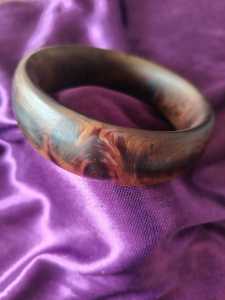 Wooden Bangle (Purple Sandalwood) 25mm X 90mm (75mm Inner)