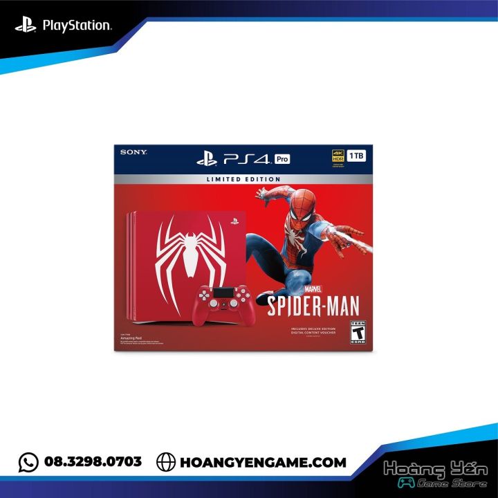Chơi Game Ps4 Spiderman Limited Edition Spider Man Ps5 Sign Up