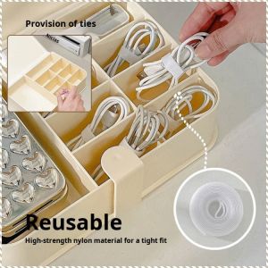 Organizer Bag Striped Design Dust and Moisture Resistant Organizer Storage and Organization