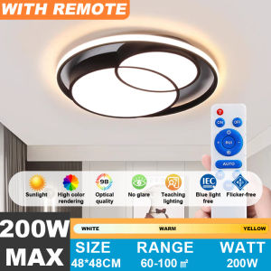 Ceiling Light indoor light Living Room Light LED Bedroom Eye Protection Full Spectrum Ceiling lamp With Full House Package Combination Dining Room Light Bedroom Light
