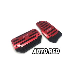 Universal Car Pedal Pad Cover Aluminum Auto Manual Gear Anti-slip Racing Sport Foot Brake Clutch Axia Bezza Viva Saga