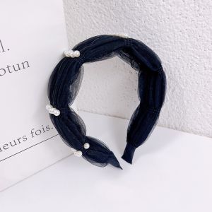 Bando Bandana Mutiara Fashion Korea Wanita Elegan Premium High Quality Impor