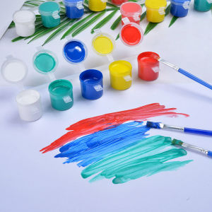 6/12 Colors Poster Paint acrylic Paint watercolor drawing for poster painting