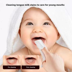 Dùng Một Lần Bé làm sạch răng Bao bảo vệ ngón tay vải không dệt Cho 0-24 Tháng Thuận Tiện An Toàn Trẻ Sơ Sinh Miệng Chăm Sóc